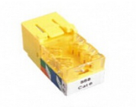 六类非屏蔽RJ45模块